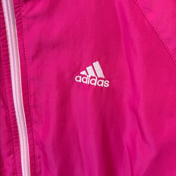 Adidas Women's Bright Pink Utility Jacket - Picture 5 of 8